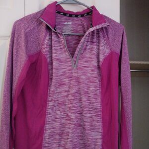 AVIA Purple/Magenta Activewear Top
